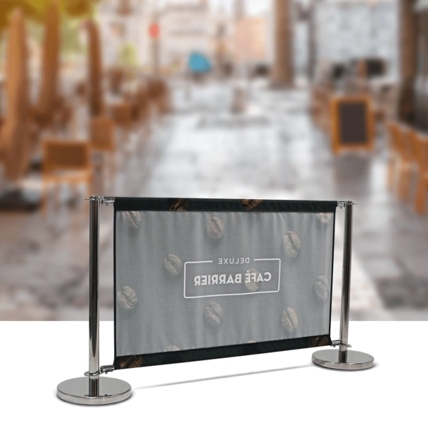 Cafe-Barrier Deluxe 1500 Single-Sided Rear